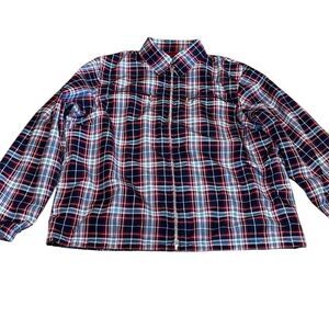 Plaid Jacket, Windbreaker, Catalina, Large